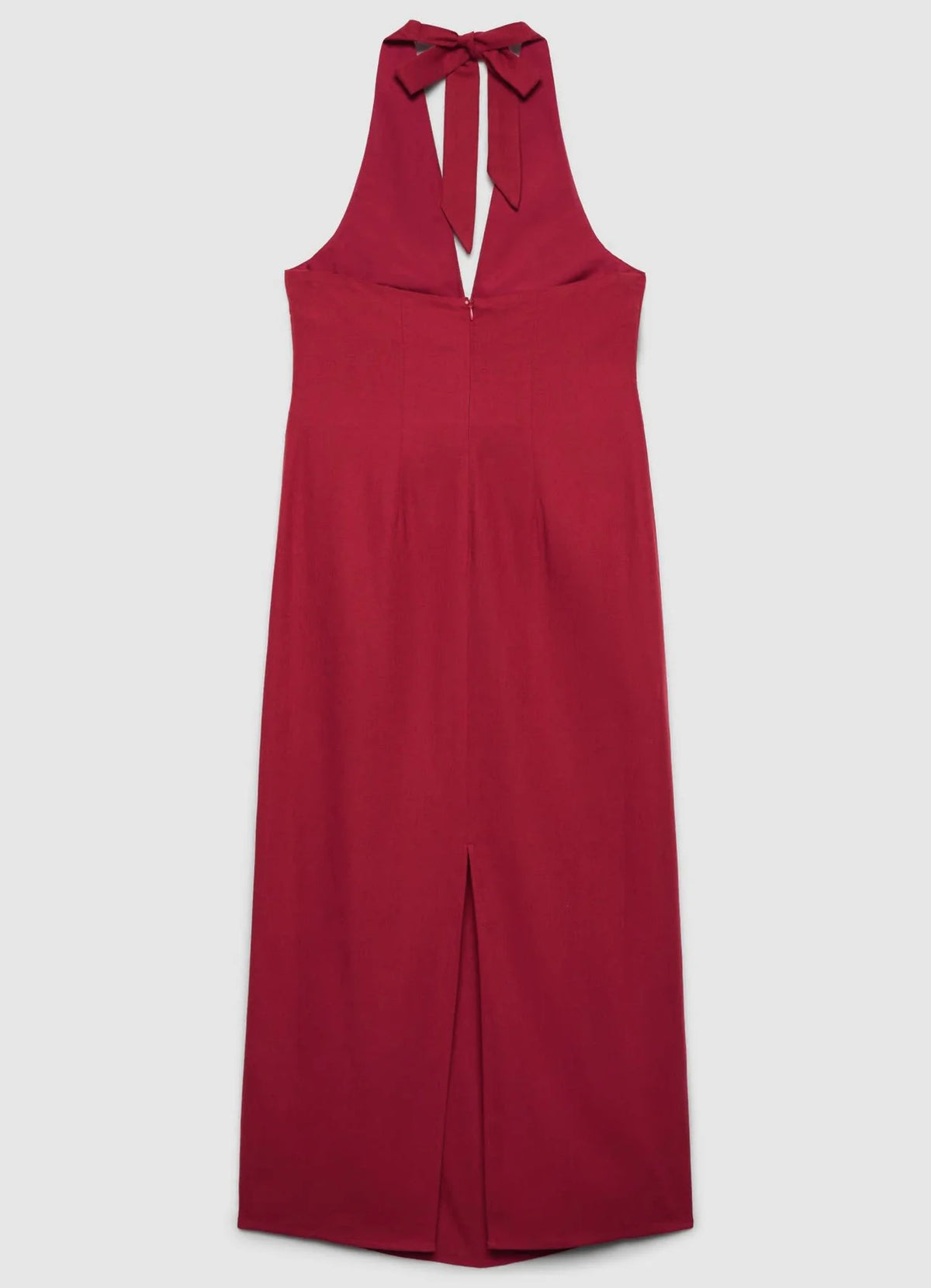 Vestido Halter Cut-Out